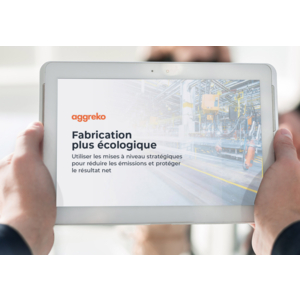 Aggreko lance un guide de solutions pour une fabrication plus écologique