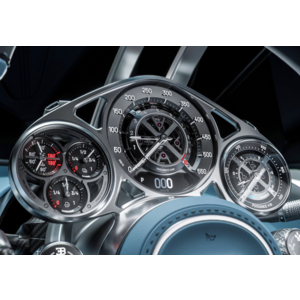 Des indications précises dans le cockpit des Bugatti grâce aux moteurs pas à pas FAULHABER