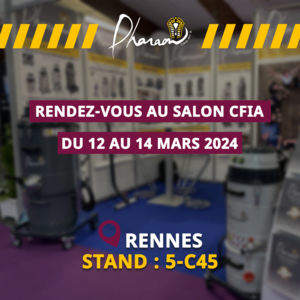 Pharaon participe au salon CFIA, stand 5-C45