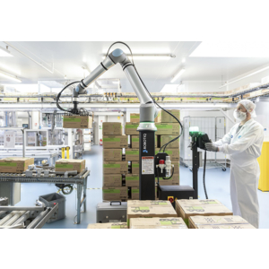 Nutriset soulage ses employés avec le palettiseur automatisé d'Universal Robots
