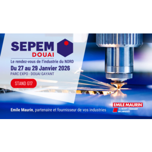 Emile Maurin sur le salon SEPEM Douai 2026