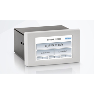 Nouveau calculateur de débit OPTIBAR FC 1000 pour liquides, gaz et vapeur