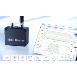 Une nouvelle classe de capteurs chez BAUMER pour un positionnement et un contrôle qualité facilités