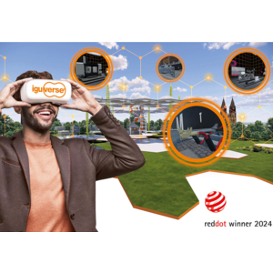 La réalité virtuelle "iguverse" d'igus remporte deux prix de renommé