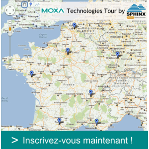 MOXA Technologies Tour by SPHINX : Partout en France