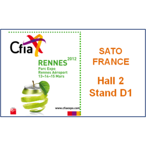 SATO au CFIA de Rennes du 13 au 15 mars 2012