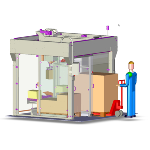 MODULE COMPACT DE PALETTISATION P5 CERMEX