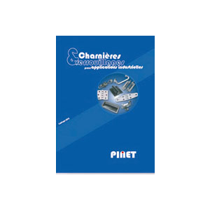 Le nouveau catalogue charnières et verrouillages PINET est disponible 