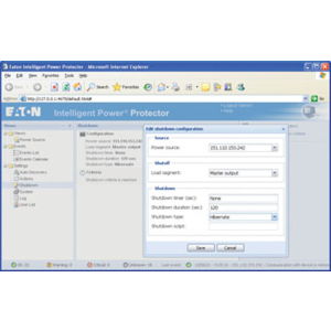 Intelligent Power Protector: un logiciel qui permet gestion des arrêts propres des équipements informatiques protégés