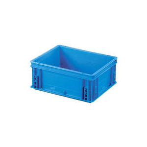 Caisse plastique Athéna Ecogreen bleue