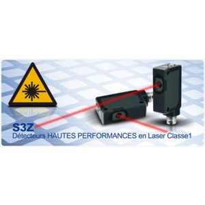 Détecteur miniature laser S3Z hautes performances