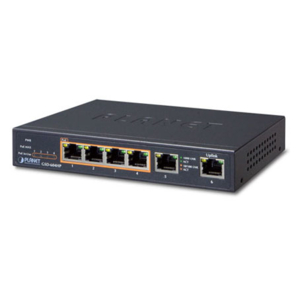 GSD-604HP de Planet: un nouveau switch 4 ports PoE+ 