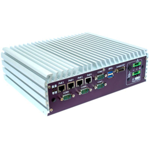 Système embarqué sans ventilateur Quad-Core PoE+ 802.3at 