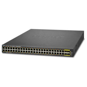 WGSW-48040HP de PLANET, le premier switch Gigabit PoE manageable 48 ports