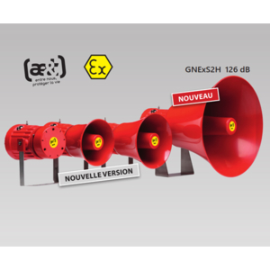 Nouvelle sirène GNExS2H ATEX : une révolution dans les sirènes électroniques ATEX