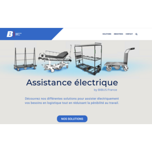 Bibus France lance un nouveau site dédié à l'assistance électrique dans les milieux industriels 