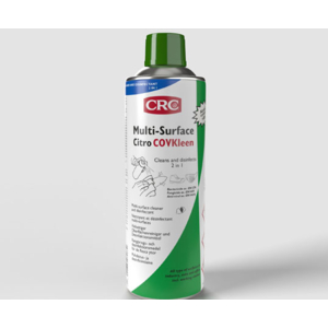 CRC Industries lance le spray nettoyant désinfectant bactéricide multi-surfaces Citro COVkleen