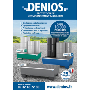 Découvrez la nouvelle édition du catalogue DENIOS 2018