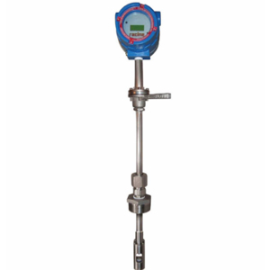 Débitmètre à effet Vortex en insertion RNG avec sonde ultrasonique pour conduites