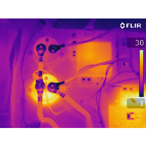 Une caméra thermique Flir sur le Solar Challenge 