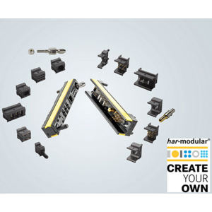 Avec har-modular®, Harting invente le connecteur 100% configurable