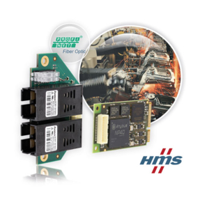 Carte Mini PCIe IXXAT INpact: communiquez via PROFINET IRT sur fibre optique