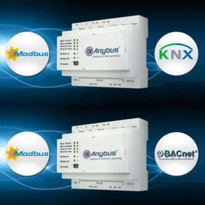 De nouvelles passerelles Anybus Modbus - KNX et Modbus - BACnet chez HMS