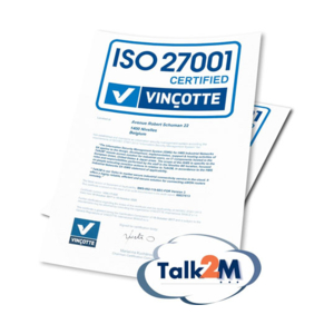 HMS obtient la certification ISO 27001 pour eWON® Talk2M
