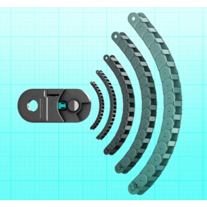 Chaînes porte-câbles E2.1 : 10 décibels en moins et des temps de montage réduits de 50% !