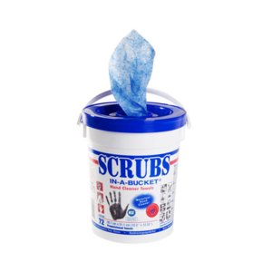 SCRUBS, des lingettes pour le nettoyage difficile des mains en maintenance industrielle