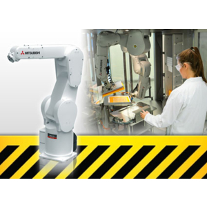 Solution de sécurité “MELFA SafePlus” pour robots MELFA F. Mitsubishi