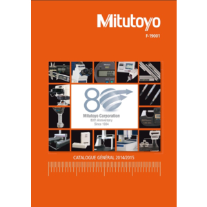 Le nouveau catalogue Mitutoyo 2014-2015 est disponible