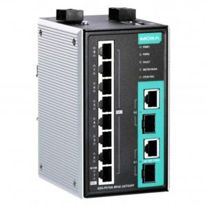 Commutateur Ethernet PoE+ EDS-P510A-8PoE pour environnements dangereux