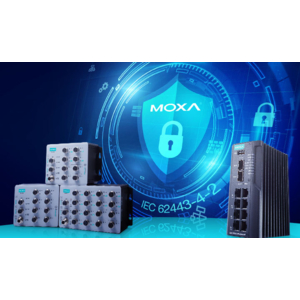 Moxa obtient la toute première certification CEI 62443-4-2 au monde pour des routeurs industriels sécurisés
