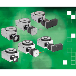 tables de positionnement circulaires à motorisation coaxiale électrique 