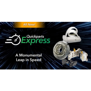 Quickparts annonce son service Express de fabrication de pièces 