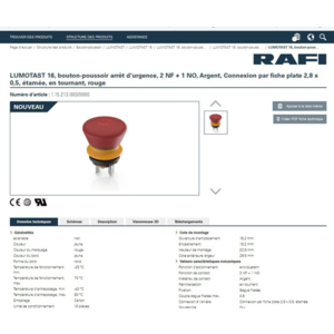 Le nouveau catalogue électronique de RAFI est en ligne: Plus de 5 000 composants électromécaniques 