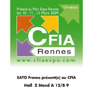 SATO présente ses solutions innovantes d’identification et de traçabilité au salon CFIA 2009.