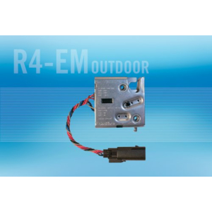 Loquet rotatif électronique R4-EM: étanche et anticorrosion