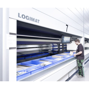 Tour de stockage LOGIMAT® : le stockage et la préparation des commandes dans un seul et même système !