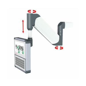 Bras mobile vertical et horizontal lift 25: Ergonomie et souplesse autour du poste de travail