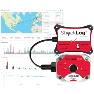 Enregistreur de choc géo-localisé Shocklog Cellular