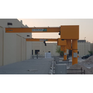 ATS CRANES équipe la station de pompage du projet ISF au Qatar avec des potences VERLINDE