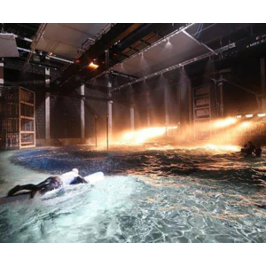 Les palans Verlinde équipent le premier plateau immergé au monde des studios de cinéma belges Lites