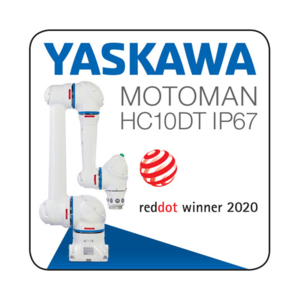 Le robot collaboratif MOTOMAN HC10DT IP67 de Yaskawa reçoit le prix « Red Dot Award : Product Design 2020 »