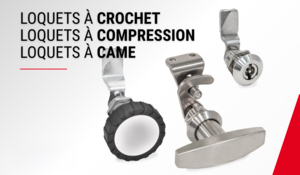 Loquets industriels : des solutions adaptées aux exigences de sécurité, d’étanchéité et de résistance aux vibrations