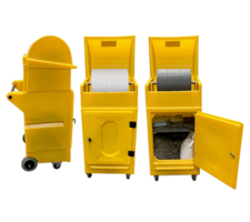 Kits antipollution mobiles avec absorbants pour hydrocarbures ou Tous liquides - DIFOPE
