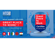 HTDS obtient la certification Great Place To Work