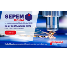 Emile Maurin sur le salon SEPEM Douai 2026