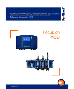 Catalogue 2024 Prominent - Techniques de mesure, de régulation et des sondes